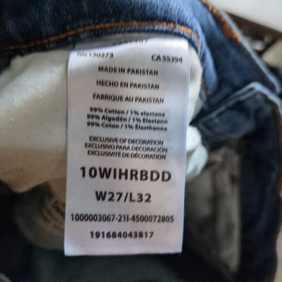 Wrangler Bootcut Jeans Womens 27x32 Blue Pants High Rise Western Stretch Retro - Picture 6 of 8